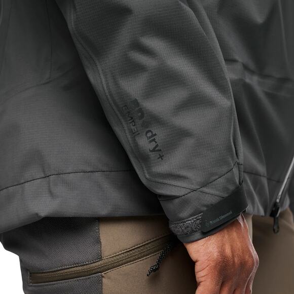 Black Diamond Highline Stretch Shell Jacket Women Small Mountain Anthracite $349 - Picture 8 of 10